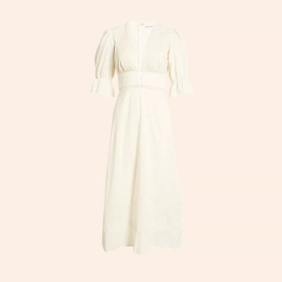 NWT Reformation Fran Cotton Midi Dress - Picture 1 of 7